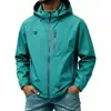 Chaqueta Exterior para Hombre y Mujer Parejas Primavera y Otoño 2026, Chaqueta Soft Shell de Color Sólido para Hombre con Capucha