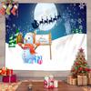 Nuevo paño colgante de Navidad para habitación, dormitorio, diseño de escena, combinación, tela de tapiz, decoración de ambiente festivo, tela de pared de fondo