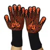 Luvas de forno de micro-ondas de cozinha retardantes de chamas para churrasco isolamento térmico ao ar livre churrasco lote de comércio exterior de Guangzhou