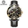 Ochstin Augusten Marca Comercio Exterior Nuevo Producto Reloj de Cuarzo Cool de 6 Agujas Segundero Corriendo Reloj de Estudiante