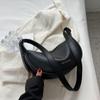 Bolso de Cuero Suave Texturizado para Mujer 2024 Nuevo Bolso Cruzado Versátil de Moda Diseño Nicho Bolso de Hombro Único por Bei Yang Yong y Li Zhu You