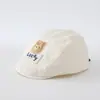 Venta al por mayor de boinas lindas para bebé para niños y niñas, Primavera y Verano 2026, Sombreros de Sol de Oso Súper Adorables, Gorras Delanteras Estilo Coreano para Niños Pequeños