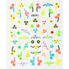 Novos Adesivos Coloridos para Nail Art para Meninos e Meninas, Adesivos de Unha Infantis, Flores Fofas, Borboletas, Padrões Pequenos, Adesivos de Nail Art para Atacado
