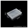 Caja de Almacenamiento de 24 Compartimentos Caja de Plástico PP Contenedor Transparente con Compartimentos Arte de Uñas Pedrería Cuentas Para Cuentas Pequeños Accesorios de Joyería Directo de Fábrica