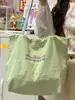 Colgante para Mochila Escolar de Estudiante Atractivo, Bolso de Mano Lindo Estilo Ins de Lona de Nylon, Bolso Tote, Bolso de Hombro