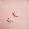 Tamanho pequeno resina imitação tecido amor princesa desenho animado coroa acessórios DIY capa de celular material Acessórios de adorno de cabeça infantil
