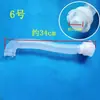 Tubo de Drenagem Interno da Máquina de Lavar Tubo de Transbordamento Boca Oval Tubo de Conexão Interna Tubo de Saída de Drenagem Tubo Interno Curto Tubo Transparente