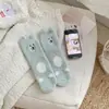 Nuevos Calcetines de Piso de Terciopelo Coral para Niñas Otoño e Invierno Calcetines Gruesos de Terciopelo Otoño e Invierno Calcetines de Dormir Estéreo de Dibujos Animados Calcetines de Piso
