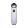 Lupa de mano con lámpara LED 40 veces lente acrílico alta definición reproducción de texto identificación de jade y joyería 6b-1B