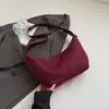 Ruien Bolsa Grande para Dumpling Feminina Estilo Coreano Moda Retrô Bolsa de Ombro Único 2026 Nova Elegante Nicho Bolsa de Axila