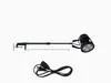 Foco Led para Vitrina Spotlight de Brazo Largo Pinza Boca de Tigre Foco de Riel 35W para Tienda Boda Uso Comercial Montaje Superficial
