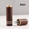 Ébano Café Tela en Polvo Aguja de Polvo Lápiz Labial Pino Polvo de Aguja Acero Inoxidable Aglomerado Tipo Aguja Tela en Polvo Accesorios para Cafetera