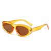 Gafas de sol ovaladas de moda casual de tendencia 2024 para viajes, fiestas y paseos, para hombres y mujeres.
