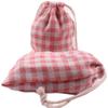 Bolsa de Embalaje para Regalo de Almacenamiento con Cordón de Algodón y Lino Estampado, Bolsa de Almacenamiento con Cordón para Juguetes, Ropa Interior, Equipaje con Estampado de Dibujos Animados