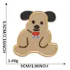 Ventas Directas de Fábrica Parche Bordado Autoadhesivo de Animales de Dibujos Animados Perro Accesorios Accesorios para Ropa Maletas Parches de Tela