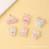 Accesorios de Resina de Serie de Dibujos Animados Lindos para Pegamento Cremoso DIY, Funda de Teléfono, Taza de Agua y Materiales para Pegatinas de Refrigerador