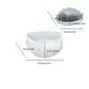 Molde de Silicona para Producto Nuevo Transfronterizo Caja de Almacenamiento con Forma de Concha DIY Taza para Velas Adorno Molde de Yeso