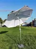 Sombrilla de Playa Más Vendida de Amazon Transfronteriza con Poste de Aluminio, Aleación de Aluminio para Exteriores, A Prueba de Viento, Parasol de Ocio, Protección UV