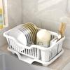 Escorredor de Louça Rack para Pia de Cozinha Bancada Armário de Armazenamento Filtro de Água Utensílios Domésticos Multifuncional
