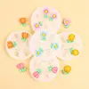 Molde de Silicona Hecho a Mano DIY Flor Pequeña de Dibujos Animados Tulipán Girasol Decoración de Chocolate Fondant Molde para Pastel