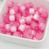 12X10MM Grande Furo Resina Imitação Olho de Gato Contas Cilíndricas DIY Pulseira Corrente de Celular Carro Pendurado Acessórios de Cabelo Acessórios