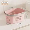 Balde de Armazenamento de Água de Grande Capacidade com Tampa, Balde de Plástico Espessado para Uso Doméstico, Conjunto de Baldes para Dormitório Estudantil, Balde para Imersão dos Pés e Lavanderia