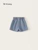 Ropa para Niños Yubao Verano Nuevo Shorts de Mezclilla para Niñas Color Sólido Pantalones para Mujer Casual Fresco Pantalones para Niños