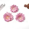 Flor de Ciruelo Simulada de 5.5 cm Cabezal DIY Corona Accesorios de Tela Accesorios para el Cabello Accesorios para Ropa Props de Fotografía Flor Decoración del Hogar