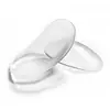 Ombreiras Transparentes de Silicone Sem Costura, Ombreiras Invisíveis para Jovens, Almofadas Endireitadoras de Ombro Unissex, Ombreiras no Atacado