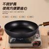 Sartén Martillada Zhangqiu Sartén para Omelette Engrosada Forjada a Mano para Cocinar Sartén Antiadherente para Cocina Casera Sartén sin Recubrimiento