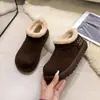Mocasines de Moda Versátiles y Cálidos Tallas Grandes Botas de Nieve Suela Gruesa Nuevo Otoño Invierno Cómodos 2026 Plataforma Exterior Con Felpa