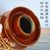 Jarra de cerámica Jiaxi estilo Sichuan para encurtir verduras, un recipiente de cerámica tradicional para el hogar, engrosada para mayor durabilidad, utilizada para encurtir chucrut, conservar verduras y almacenar huevos salados, con tapa sellada