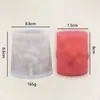 Molde de Silicona para Vela Aromática Columna de Flor de Rosa