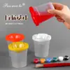 Nueva Taza Mezcladora de Pintura Creativa para Niños, Taza para Lavar Pinceles, Antiderrames, Herramienta DIY para Graffiti, Taza para Lavar Pinceles al por Mayor