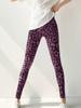 Temu Novos Leggings Quentes com Estampa de Pele de Tubarão Leopardo Femininos Europeus e Americanos Cintura Alta Justos Esportivos Stretch Yoga Calças Barbie