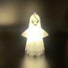 Lámpara fantasma colgante con decoración de Todos los Santos, luces de fiesta del Festival de Fantasmas, decoración de Halloween, vela electrónica LED fantasma