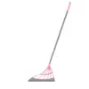 Escoba mágica de doble uso para limpieza en seco y húmedo, raspador de silicona para suelo de baño, ducha, limpieza de suelos, eliminación de pelo de mascotas, mopa de limpieza