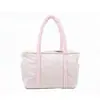 Bolso de Hombro Acolchado de Algodón Lindo, Bolso Nube Acolchado, Bolso de Mano Suave a Prueba de Golpes, Bolso Tote, Personalización de Fábrica