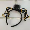 Comercio Exterior Transfronterizo se Especializa en Diademas de Cabeza de Araña Grandes, Diademas de Araña Peculiares de Ocho Patas para Halloween, Diademas para Fiestas y Mascaradas