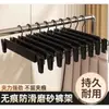 Cabide antiderrapante para calças, cabide doméstico, organizador multifuncional para calças, pregador de roupa para secar
