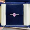 Anillo de Plata de Ley S925 con Aguamarina Jiumei Jewelry para Mujer Venta al por Mayor Estilo Ins Anillo de Diamante de Carbono Alto de Circonita Estilo Sencillo