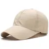 Boné de Beisebol Secagem Rápida Estilo Coreano, Cor Sólida, Unissex, Boné para Esportes ao Ar Livre, Chapéu Versátil Casual