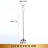 Suporte para Número de Mesa em Aço Inoxidável Clipe para Cartão de Menu de Buffet Suporte para Cartão de Mesa Suporte Vertical para Número de Mesa Suporte para Exibição de Menu de Banquete de Hotel