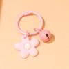 Llavero de campana de flor de color fresco al por mayor estrella de cinco puntas llavero regalo Tanabata accesorios colgantes para bolso de mujer