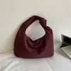 Bolsa Transversal Grande Capacidade de Axila Feminina 2026 Novo Estilo Preguiçoso Ins Casual para o Trabalho Bolsa de Ombro Único de Mão