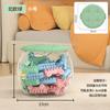 Taburete de almacenamiento cubo para guardar juguetes y muñecas para niños taburete de almacenamiento transparente para organizar multifuncional caja de almacenamiento