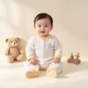 Enterizo para bebé Tongtai para primavera y otoño, algodón puro, ropa unisex para bebé, mameluco para recién nacido, pijama de manga larga