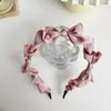 Orilla del Mar de Verano ~ Diadema de Lazo Color Sólido Diadema de Tela Dulce Para Usar al Aire Libre Tarjeta para el Cabello Accesorios para el Cabello Súper de Hada Adorno para la Cabeza Femenino Femenino