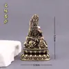 Figuras de Escritorio de los Ocho Bodhisattvas Guardianes: Samantabhadra, Vairocana, Manjushri, Ksitigarbha, Avalokiteshvara y Amoghasiddhi