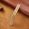 Nueva Correa de Reloj de Cuero Genuino Italiano de Gama Alta Correa de Reloj Suave de Piel de Vaca para Hombres y Mujeres Correa de Reloj de Cuero de Aceite y Cera Retro 18-22mm